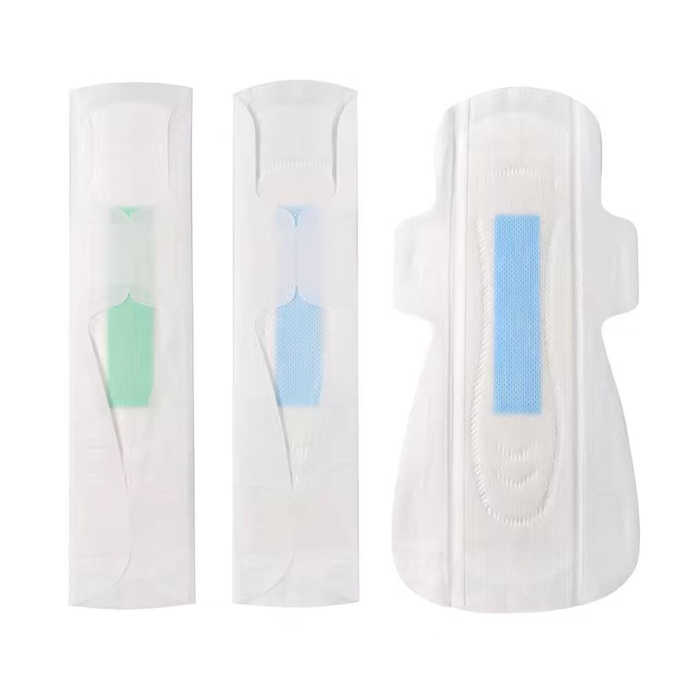 Japan Sumitomo SAP American Fluff Pulp High Quality Super Absorbent Ladies Sanitary Napkins For Russia