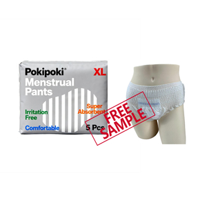 Imported Japan SAP American Fluff Pulp Ultra Thin Women's Disposable Menstrual Pants for Heavy Flow