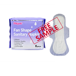 Extra Super Long Ultra Absorption Leak-proof Fan Shape Thick Women Menstrual Sanitary Pads