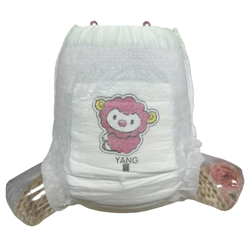 Customizable Private Label MotherLove Animal Printed Design Baby Pull Up Diapers Pants