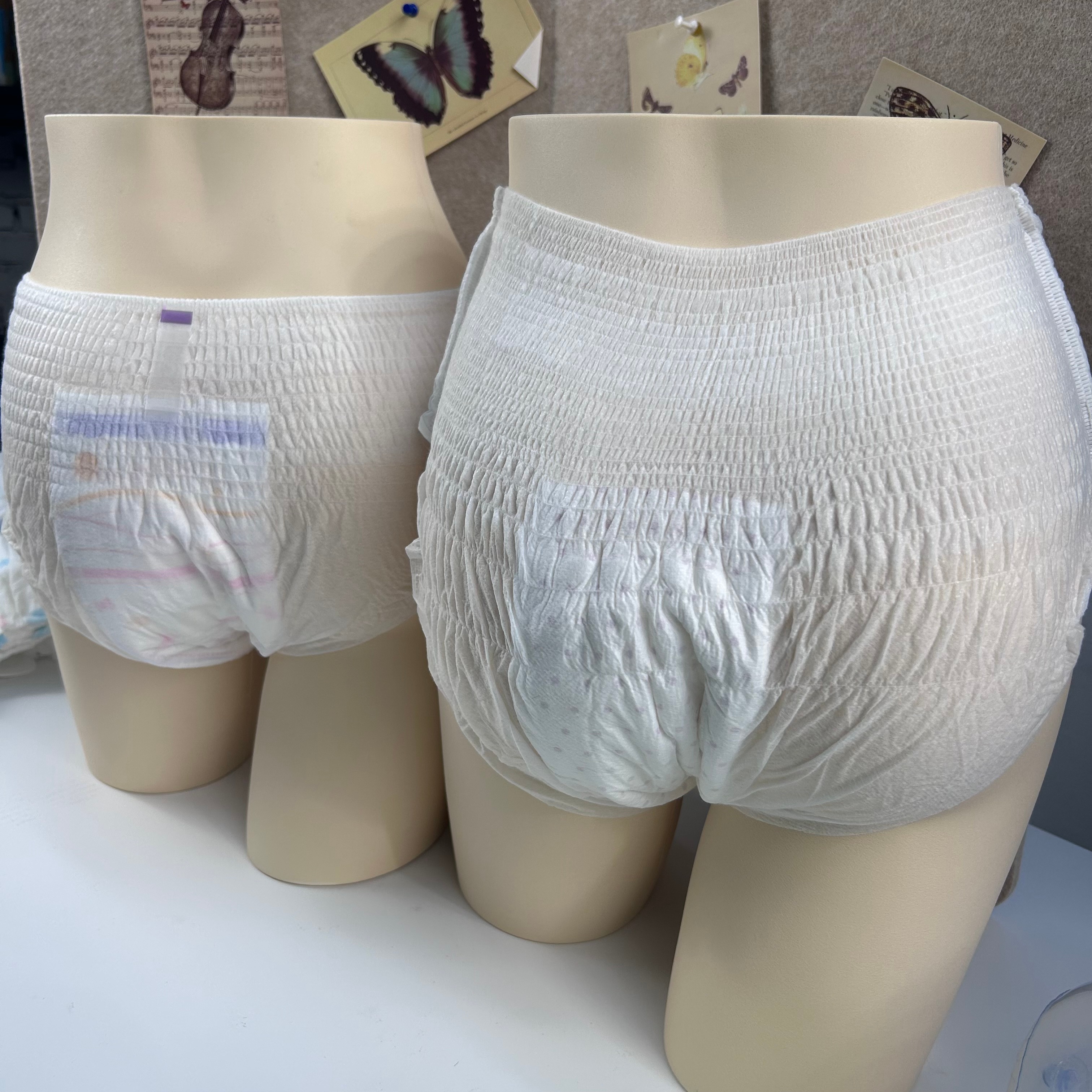 Ultra Thin Overnight Comfortable Menstrual Period Disposable Panties for Women Size S M LXL