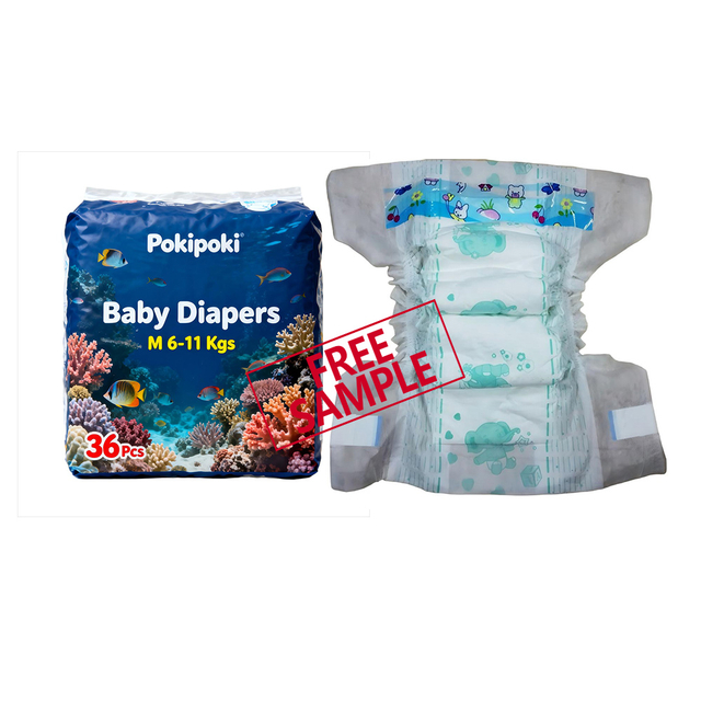CE FDA High Quality Low Price Disposable Baby Diaper Nappies for Africa Kenya