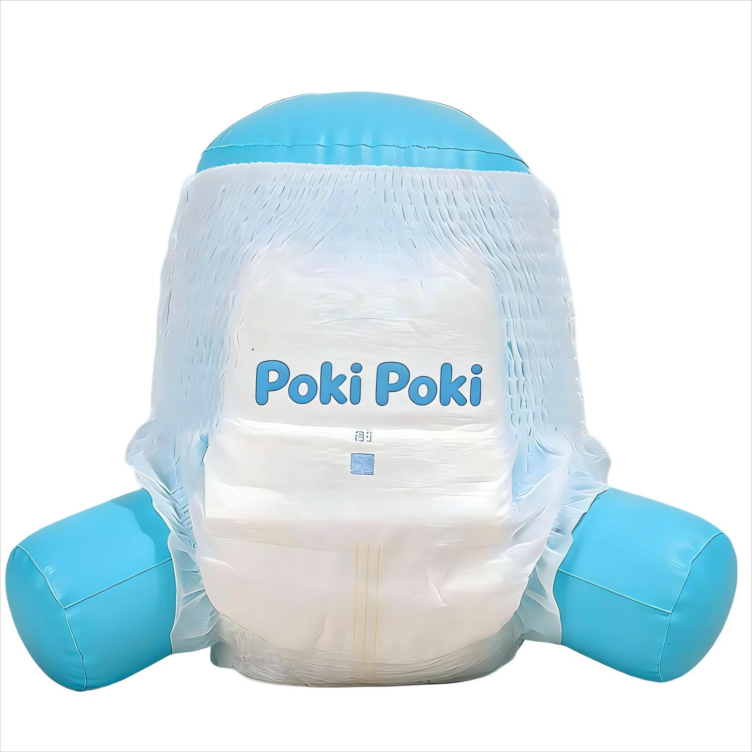 China Factory Private Brand 2T-5T Size Disposable Pull-up Baby Diapers / Training Pants
