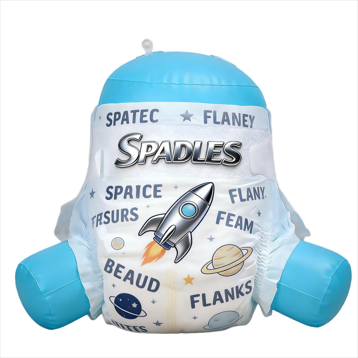 Custom Logo Colorful Printed Design Disposable Baby Happy Pamper Diapers / Babies Nappies