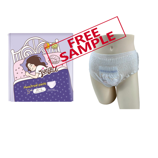 Top Quality Super Absorbent Menstrual Period Disposable Panties Heavy Flow Sleepy Periodic Underwear