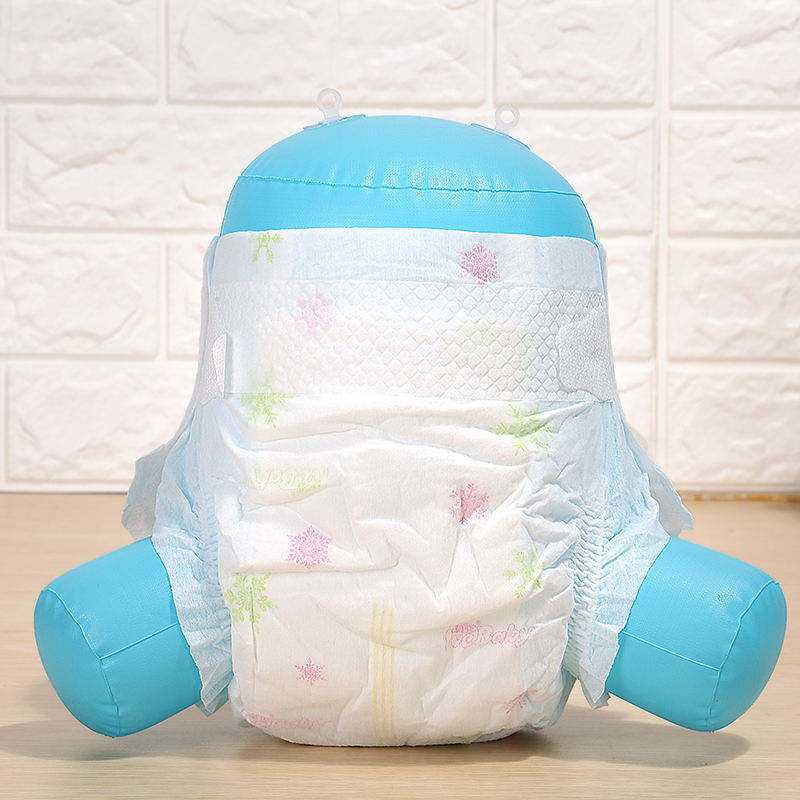 OEM China Manufacturer Wholesale Lowest Price Disposable Baby Diaper Nappies With Wetness Indicator