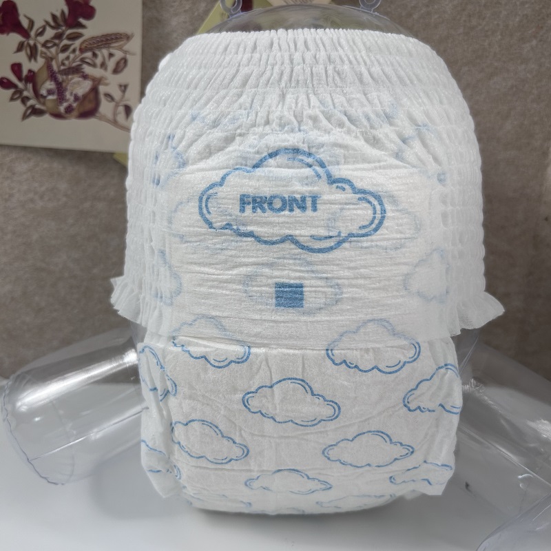 Disposable Pull Up Baby Diaper Pants Absorption Test