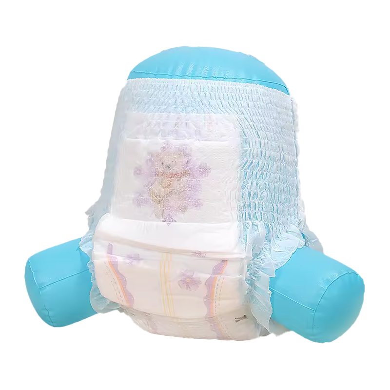 Lovely Bear Printed Design Disposable Pull Up Baby Diapers From China Quanzhou Manufacturer