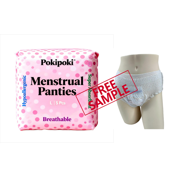 Ultra Thin Overnight Comfortable Menstrual Period Disposable Panties for Women Size S M LXL