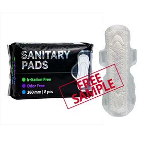 100% Organic Pure Cotton Eco Friendly Feminine Care Menstrual Sanitary Napkins