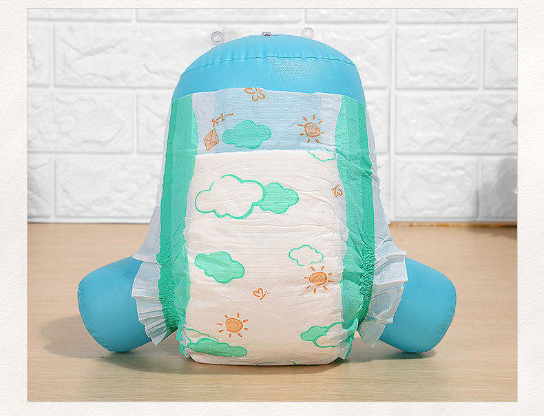China Factory Wholesale Cheapest Price Disposable Baby Diapers for Africa Nigeria Ghana