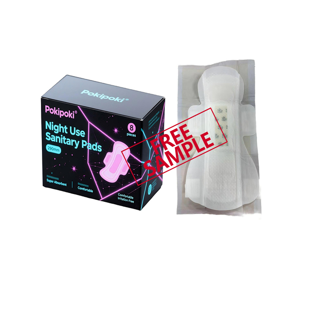 High End Gift Box Packaging Hygienic Care 280mm 290mm Feminine Menstrual Sanitary Napkins