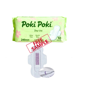 Fragrance Free Daytime Use Ladies Menstrual Sanitary Pads Free Samples