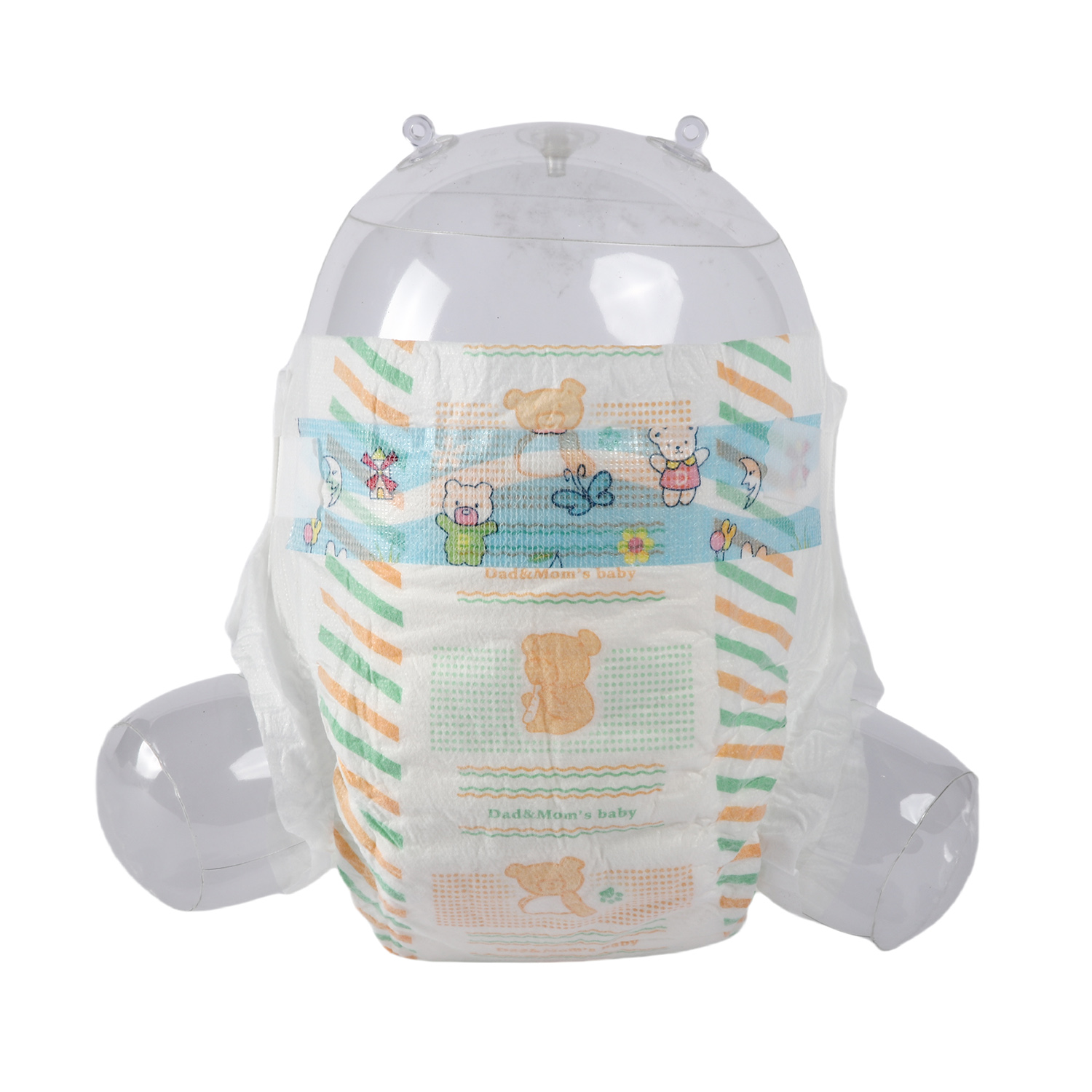 Bottom Cheapest Price Unisex Babies Disposable Diapers / Baby Nappies for Boys & Girls