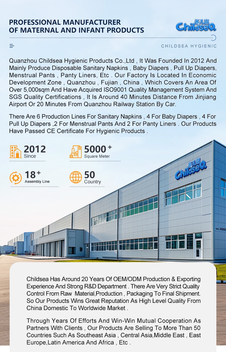 Ultra-thin Super Absorbent Women's Menstrual Sanitary Napkins Pads With Japanese SAP