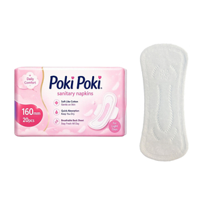 Cotton Soft Like Light Flow Ladies Menstrual Period Sanitary Pads / Panty Liners