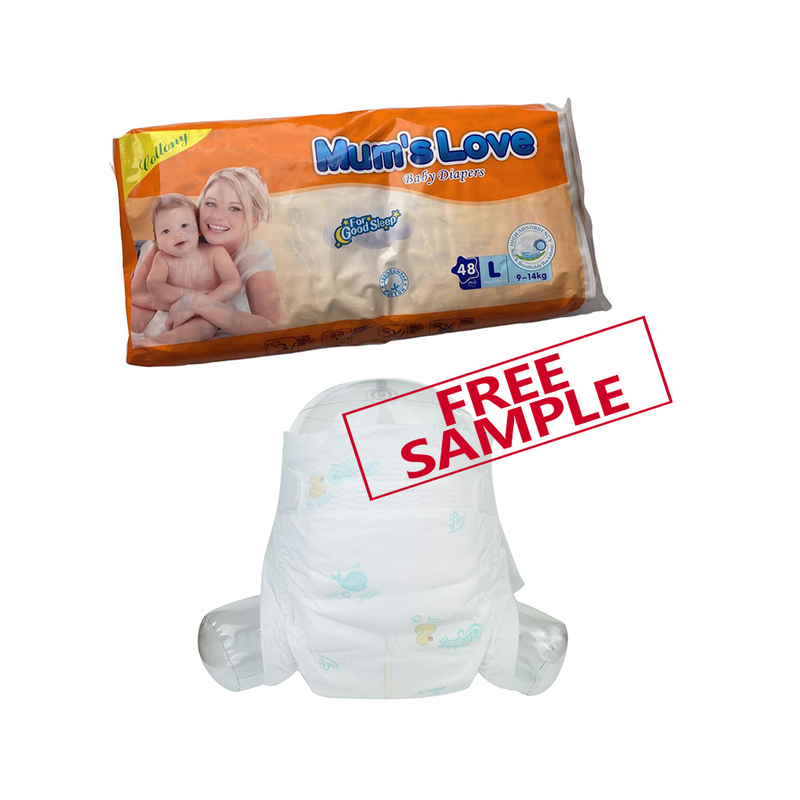 China Factory Wholesale Bulk Low Price Disposable Sleepy Baby Diaper Pants Free Samples