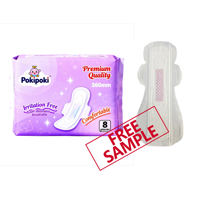 Extra Large Super High Absorption 320mm 360mm Women Menstrual Sanitary Pads With Wings