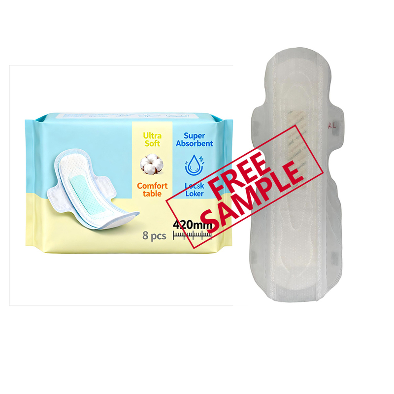 Ultra Long Super High Absorbent Ladies Menstrual Sanitary Pads for Heavy Flow