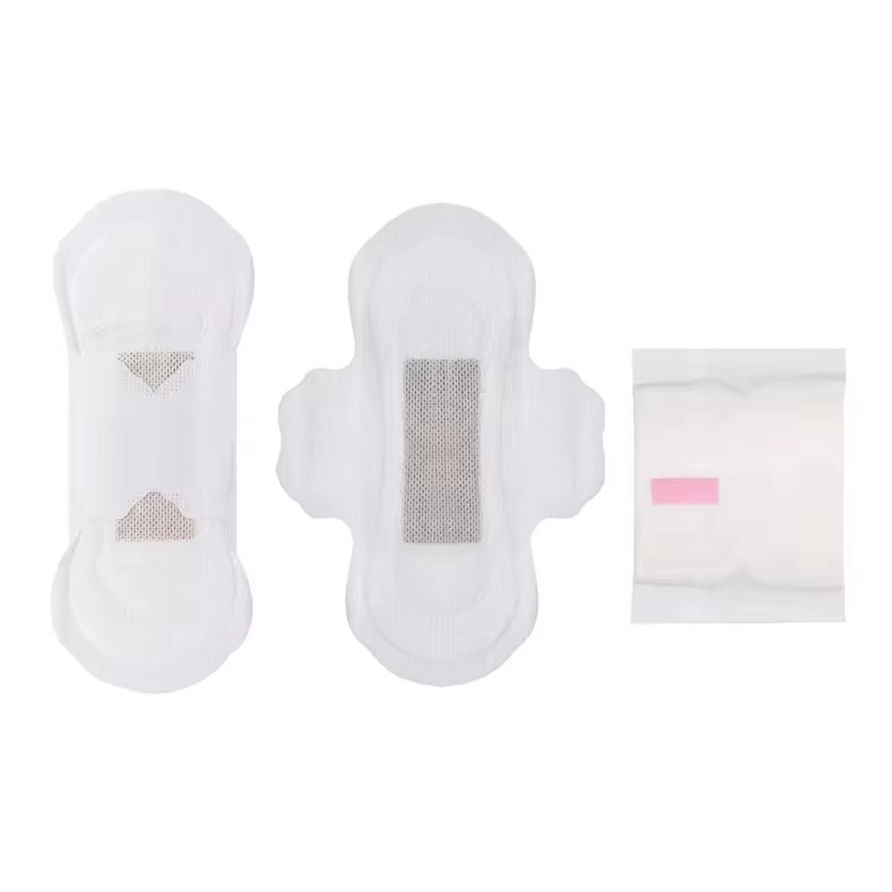 Japanese Highly Absorbent Core Cotton Soft Breathable Women's Menstrual Sanitary Napkins With Wings