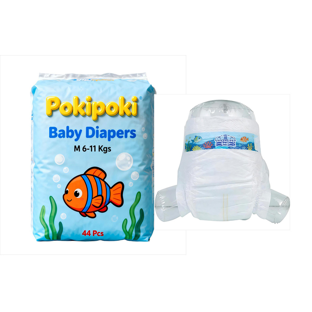 Baby Love Colorful Animal Printed Disposable Diaper Nappies / Infant Diapers / Babies Pants