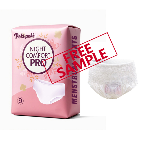 Japan High Quality Heavy Flow Irritation Free Overnight Comfortable Menstrual Periodic Underwear for Woman