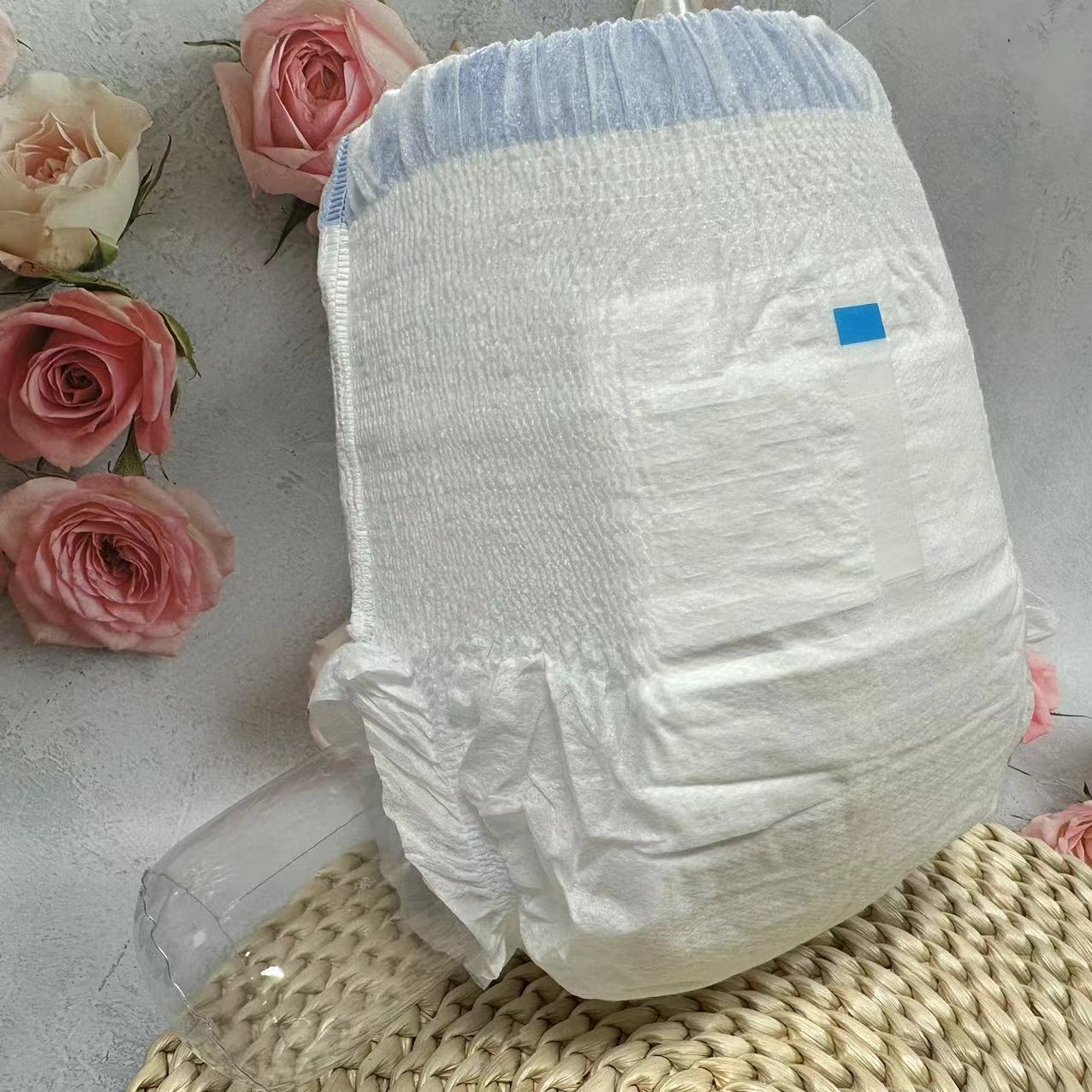 Premium Quality Super Absorbent Lovely Rabbit Animal Design Disposable Pull Up Baby Diapers