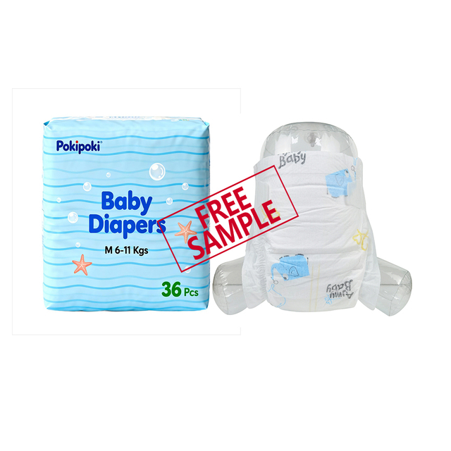 Customized Private Brand Unisex Disposable Baby Diapers Nappies for Infants & Toddlers