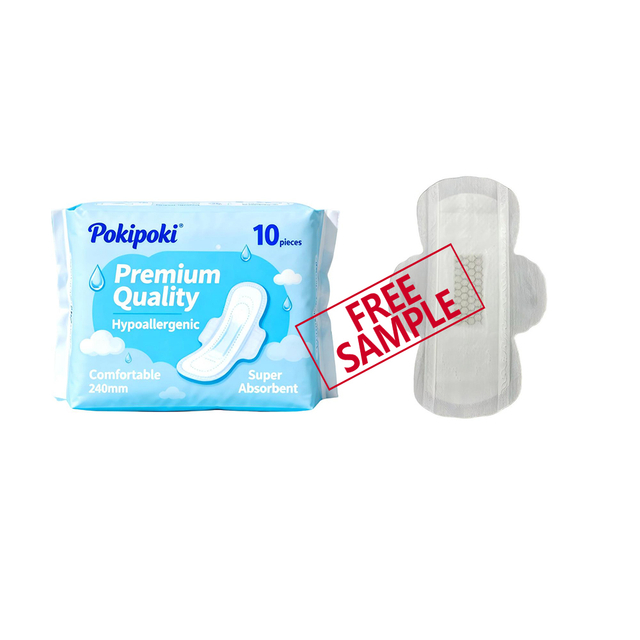 Regular Flow Daily Use 240mm Winged Women's Menstrual Period Disposable Sanitary Napkins Pads