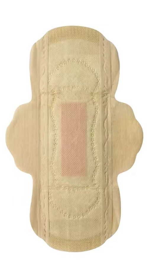 Biodegradable Eco Friendly Natural Bamboo Fiber 240mm 310mm Menstrual Sanitary Pads for Day And Night Use