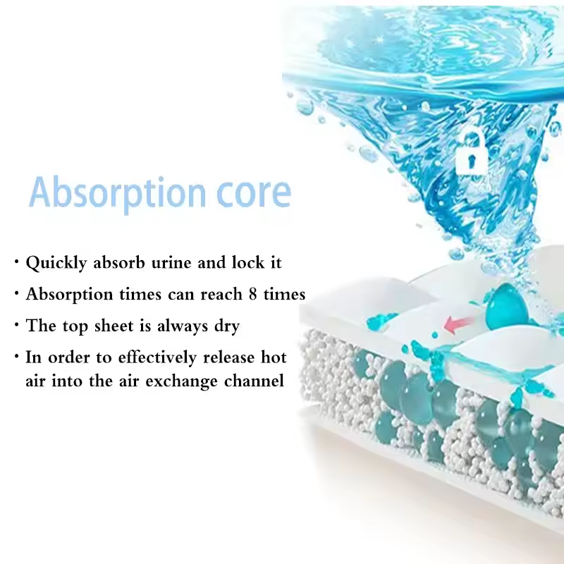 Japanese Good Quality Ultra Soft High Absorbency Disposable Baby Diapers / Babies Nappies