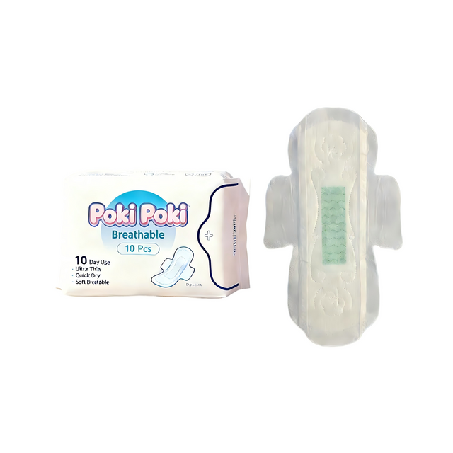 Cotton Soft Breathable & Ultra Absorbent Feminine Care Menstrual Santiary Napkin / Women Pad