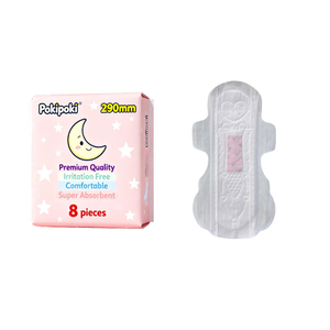 Overnight Comfortable Cotton Soft Breathable Feminine Care Menstrual Period Sanitary Napkins