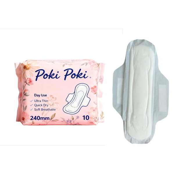 Ultra Thin & Irritation Free Cotton Soft Women Menstrual Period Sanitary Pads With High Absorption