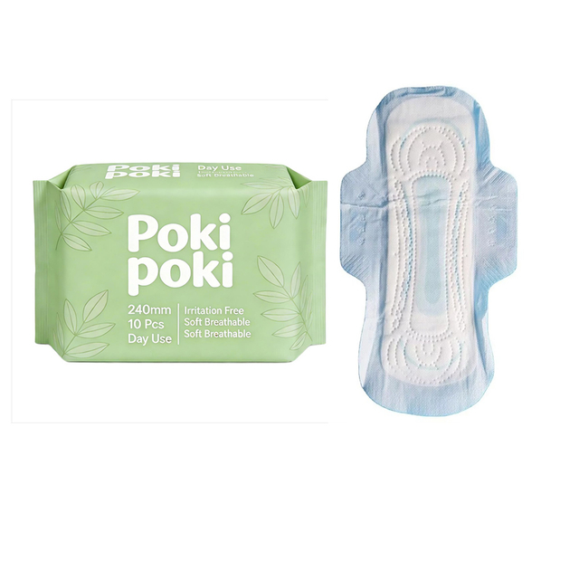 240mm 245mm 260mm Day Use Ladies Disposable Sanitary Napkins / Sanitary Pads for Women