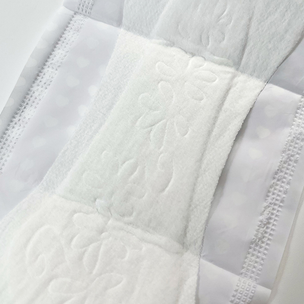 Latest Design Daytime Fan Shape 150mm Female Menstrual Sanitary Pads for Light Flow