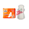 Premium Quality Super Absorbent Winged Women's Overnight Sanitary Napkins with Negative Ion Chip