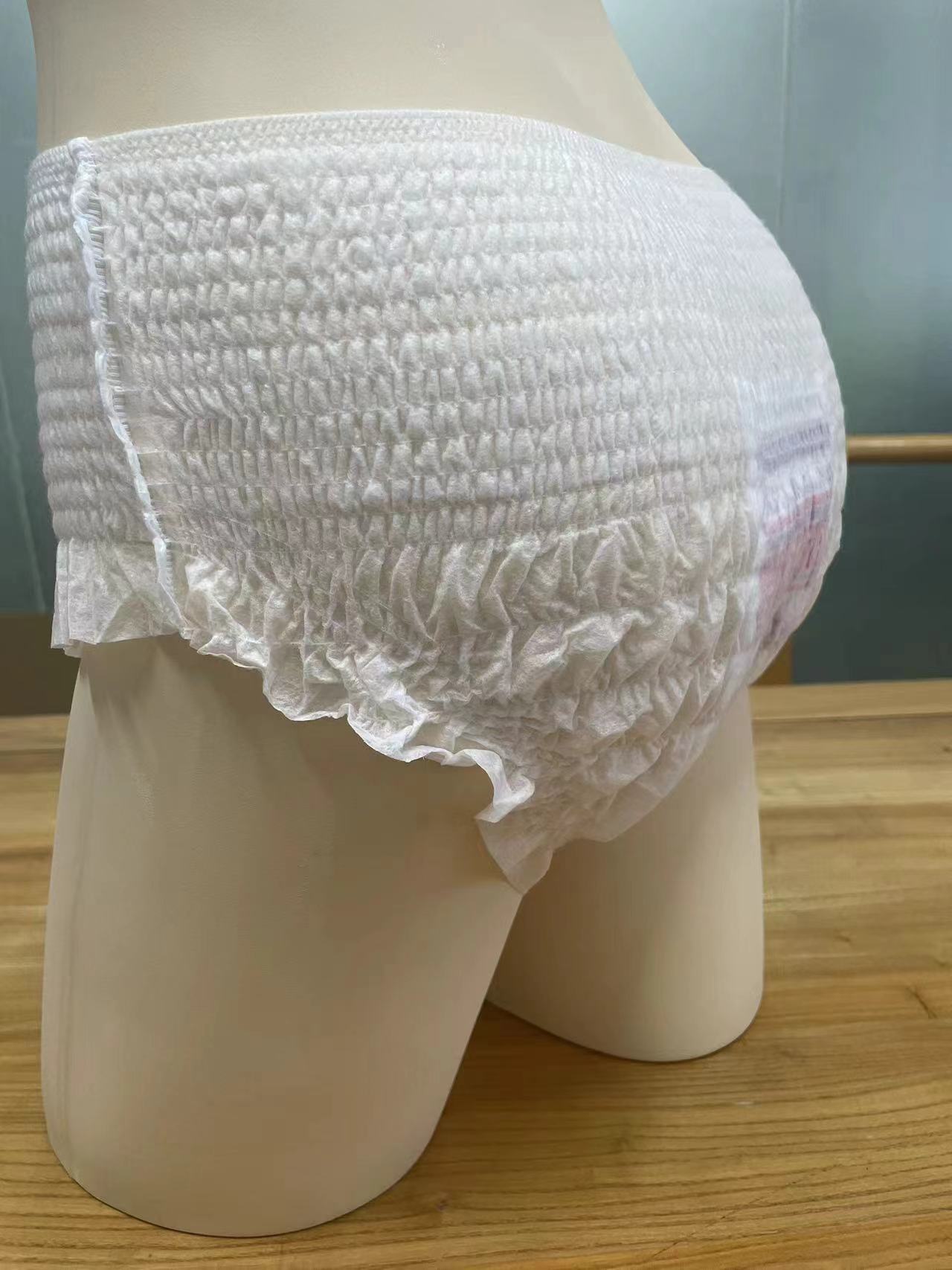 Cotton Soft Comfortable Super Absorbent Odor Free Women's Disposable Menstrual Period Panties