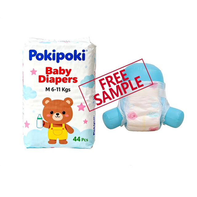Daddy & Mummy Love Cute Animal Design Unisex Disposable Baby Pamper Diapers