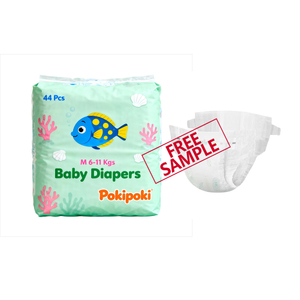 Newborn Small Medium Large Size Super Absorbent Baby Disposable Diapers With Velcro Tapes For Children