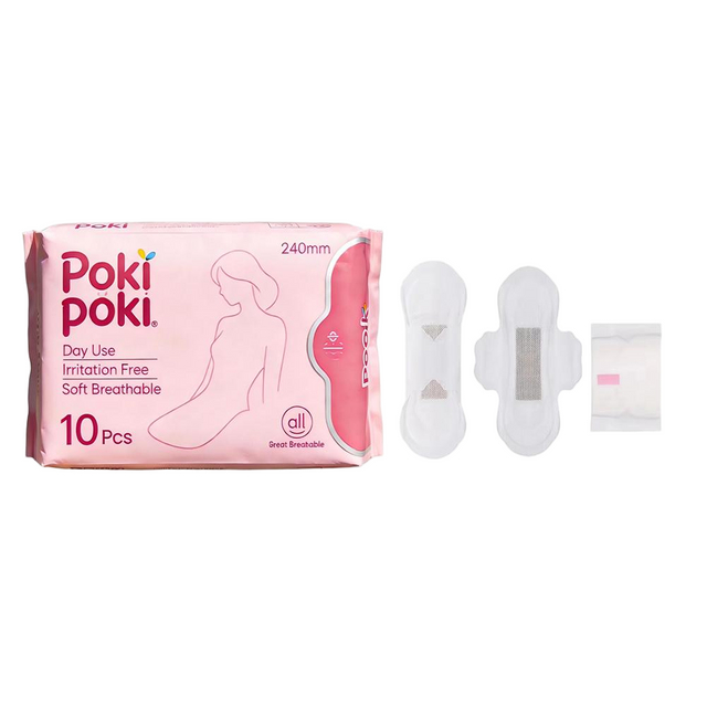 Japanese Highly Absorbent Core Cotton Soft Breathable Women's Menstrual Sanitary Napkins With Wings