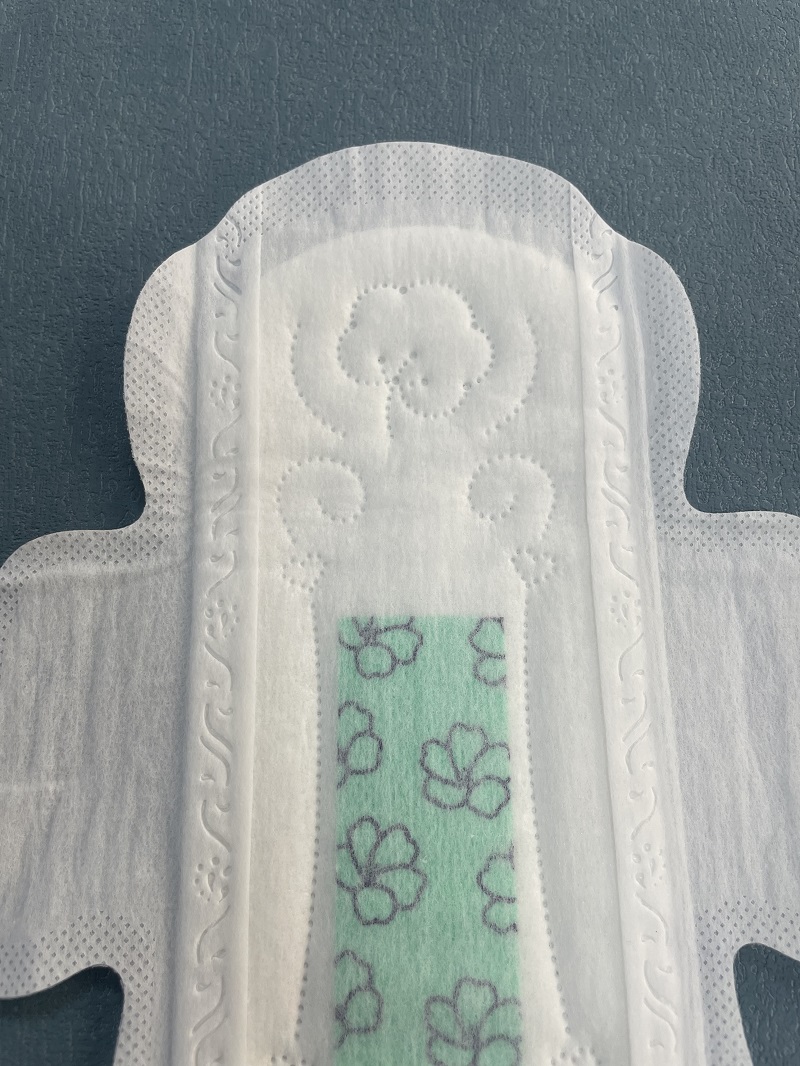 Night Use Anti-bacterial Skin Friendly Winged Disposable Sanitary Napkins