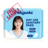 Daytime 245mm Blue Anion Chip Ladies Disposable Menstrual Sanitary Pads For Vietnam