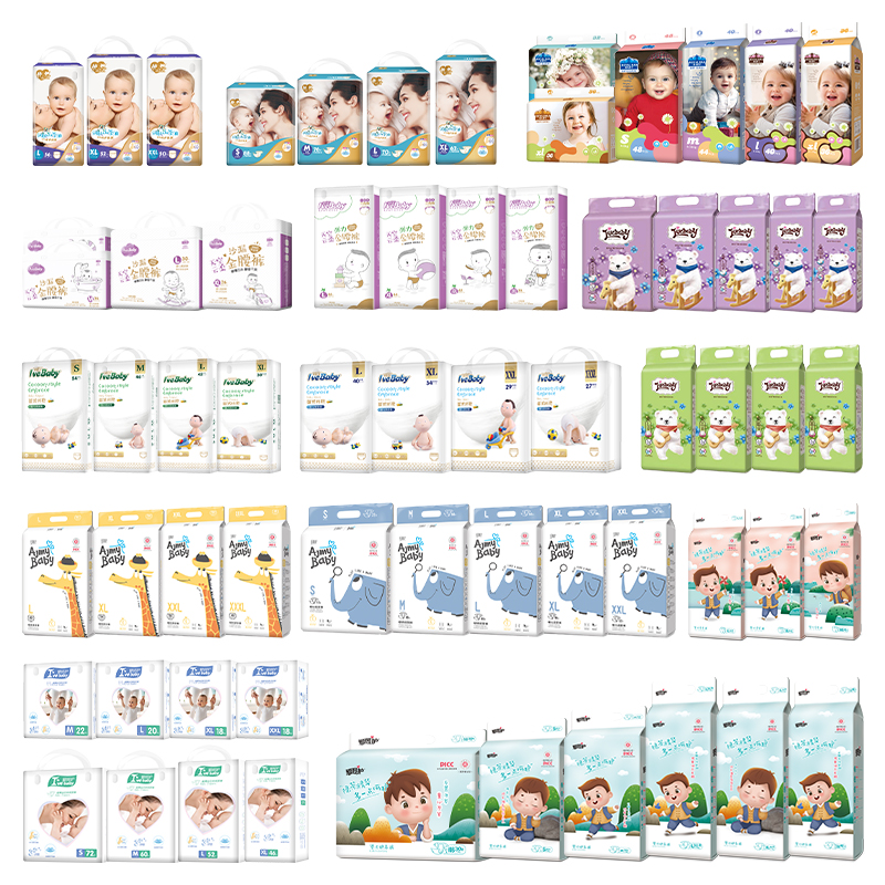Dad & Mum's Love Branded Disposable Sleeping Baby Diaper Nappies for Infants And Children