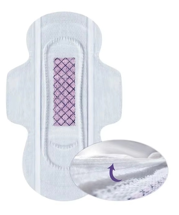Fragrance Free Daytime Use Ladies Menstrual Sanitary Pads Free Samples