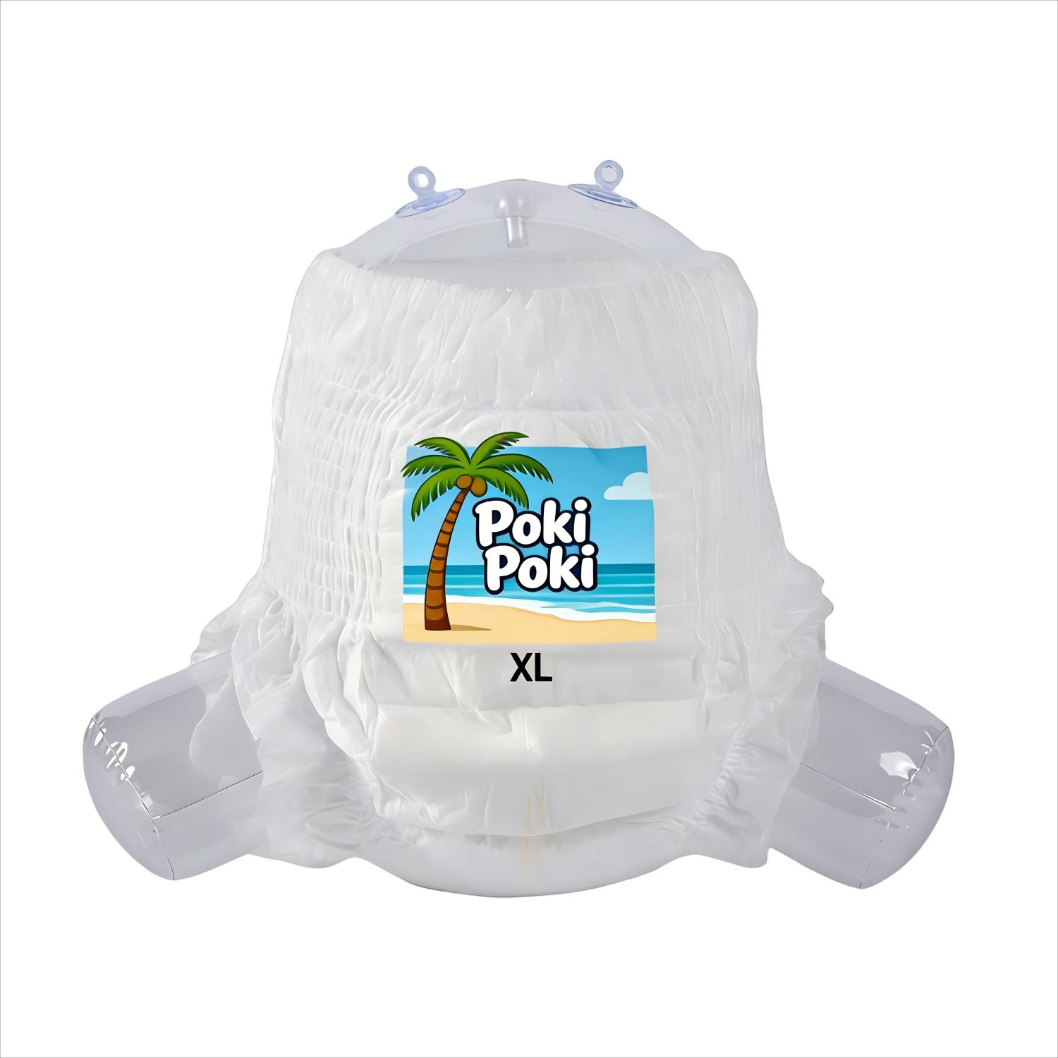 Ultra-soft Super Absorbency Disposable Pull-up Baby Diapers / Training Pants for Export