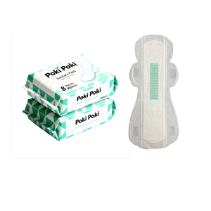 Maxi / Super Size 360mm Green Negative Ion Chip Ladies Disposable Menstrual Sanitary Pads