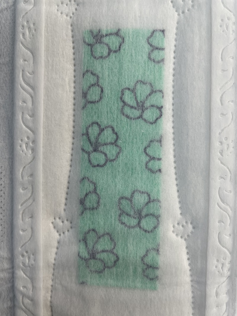 Night Use Anti-bacterial Skin Friendly Winged Disposable Sanitary Napkins