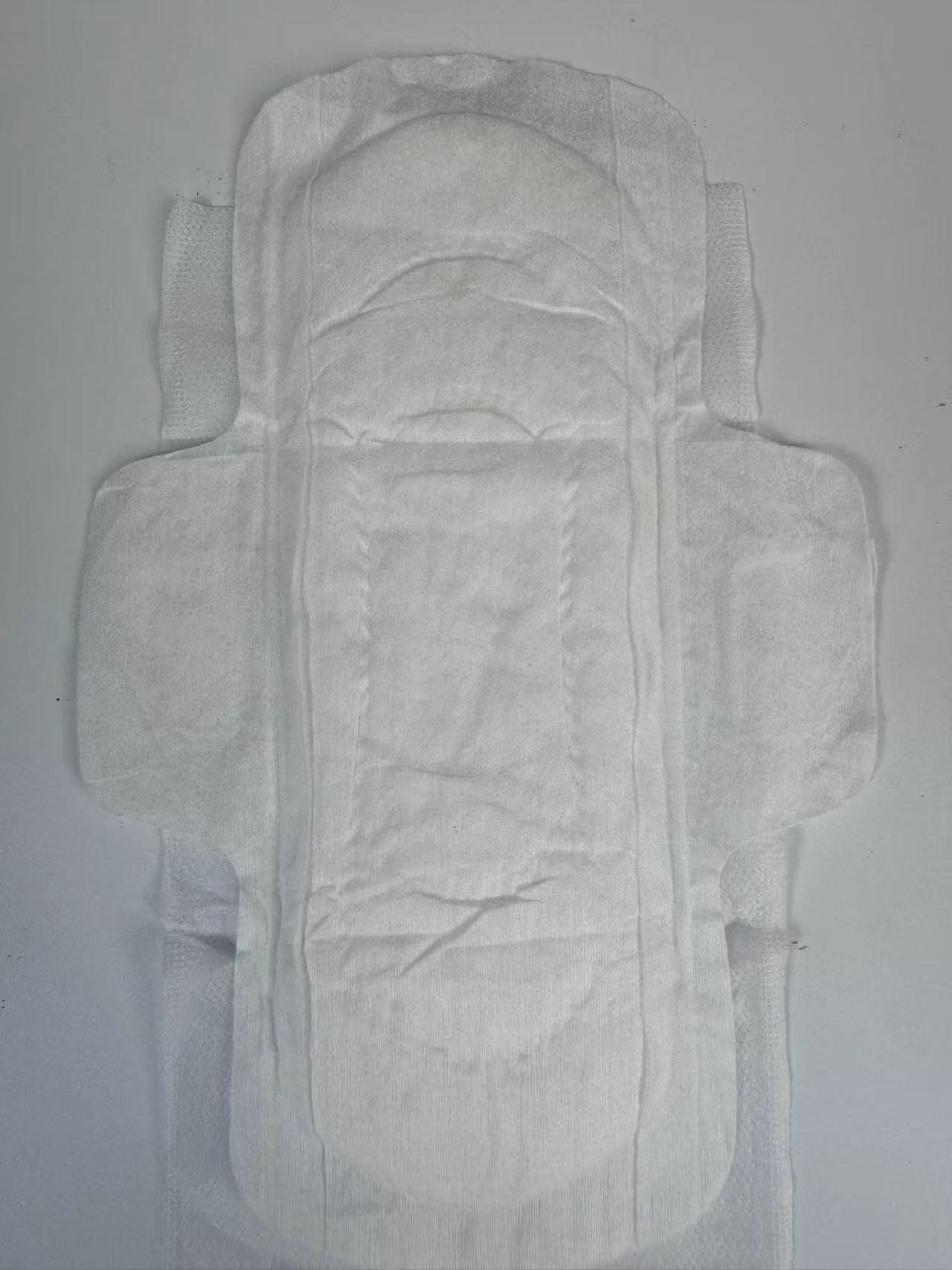 Eco Friendly Organic Pure Cotton Menstrual Period Ladies Disposable Sanitary Pads for Women