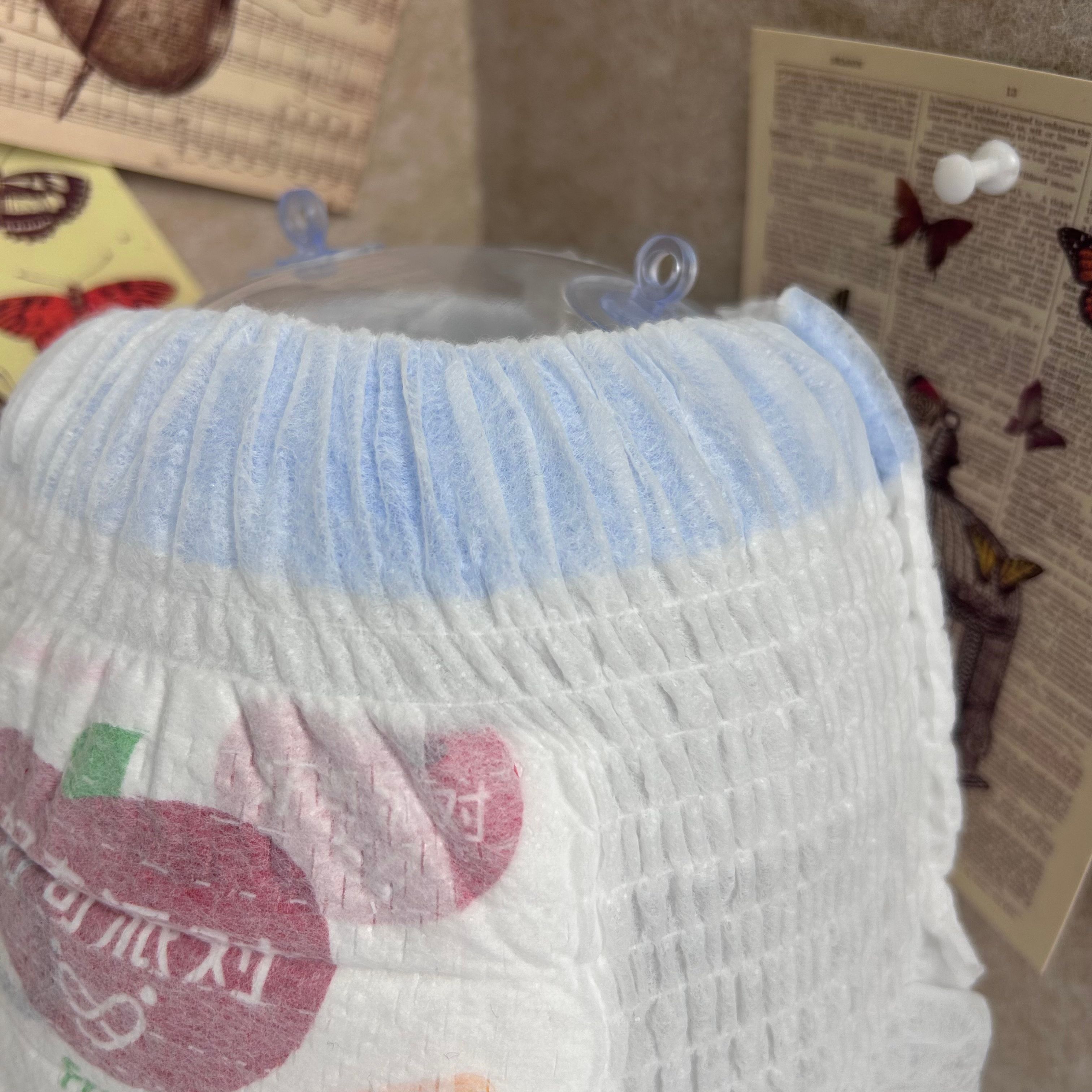 Mother Love Medical Grade Overnight Comfortable Bubble Waist Baby Disposable Pull Up Diapers